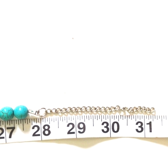 VINTAGE BOHEMIAN WOODEN BEADED NECKLACE AND MATCHING EARRINGS SET - Picture 6 of 8